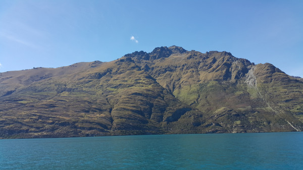 Dramatic landscape from the Earnslaw