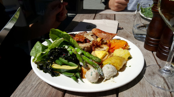 My lunch at Walter Peak