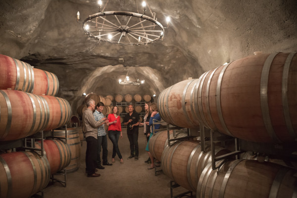 Underground wine cave