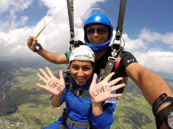 tandem skydive Auckland