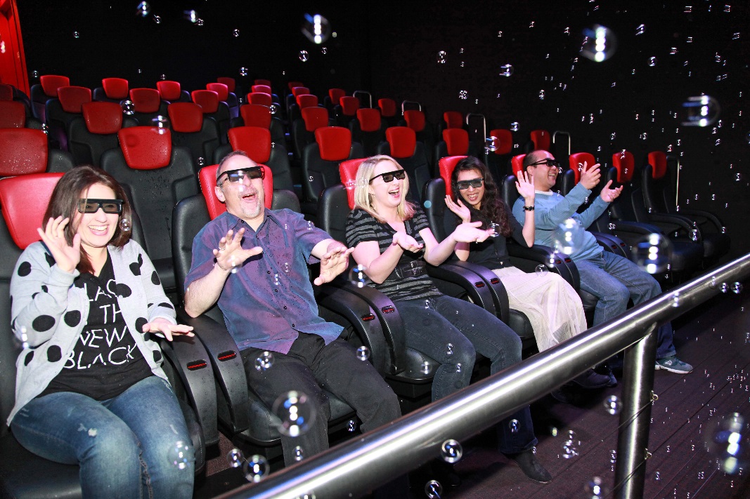 4D movie experience