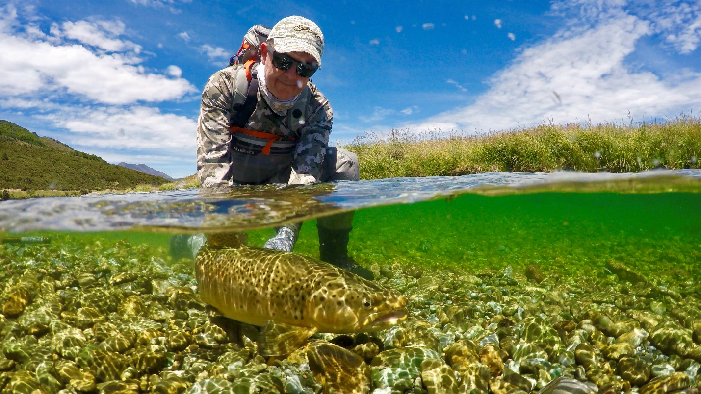 Chris Dore fly fishing