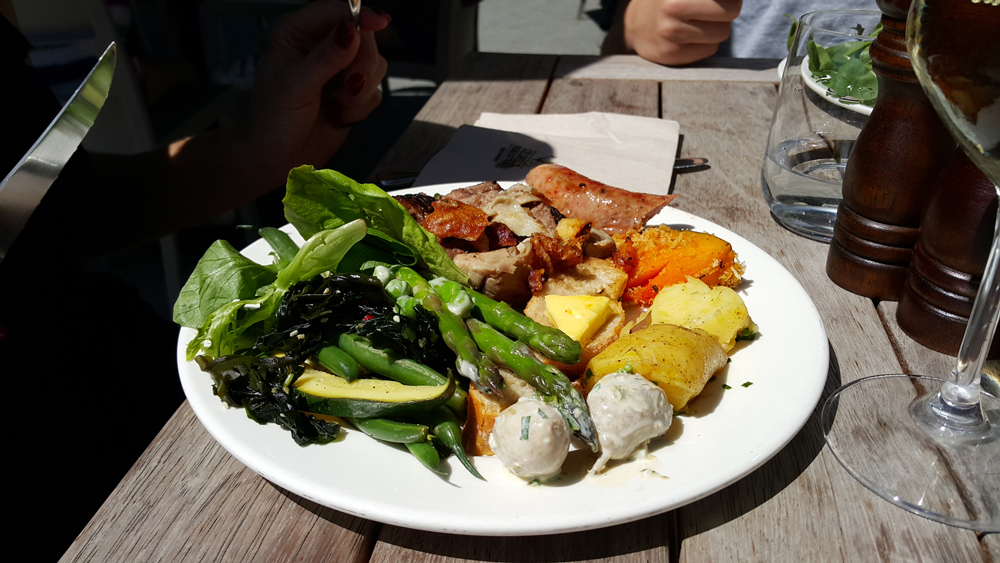 My lunch at Walter Peak