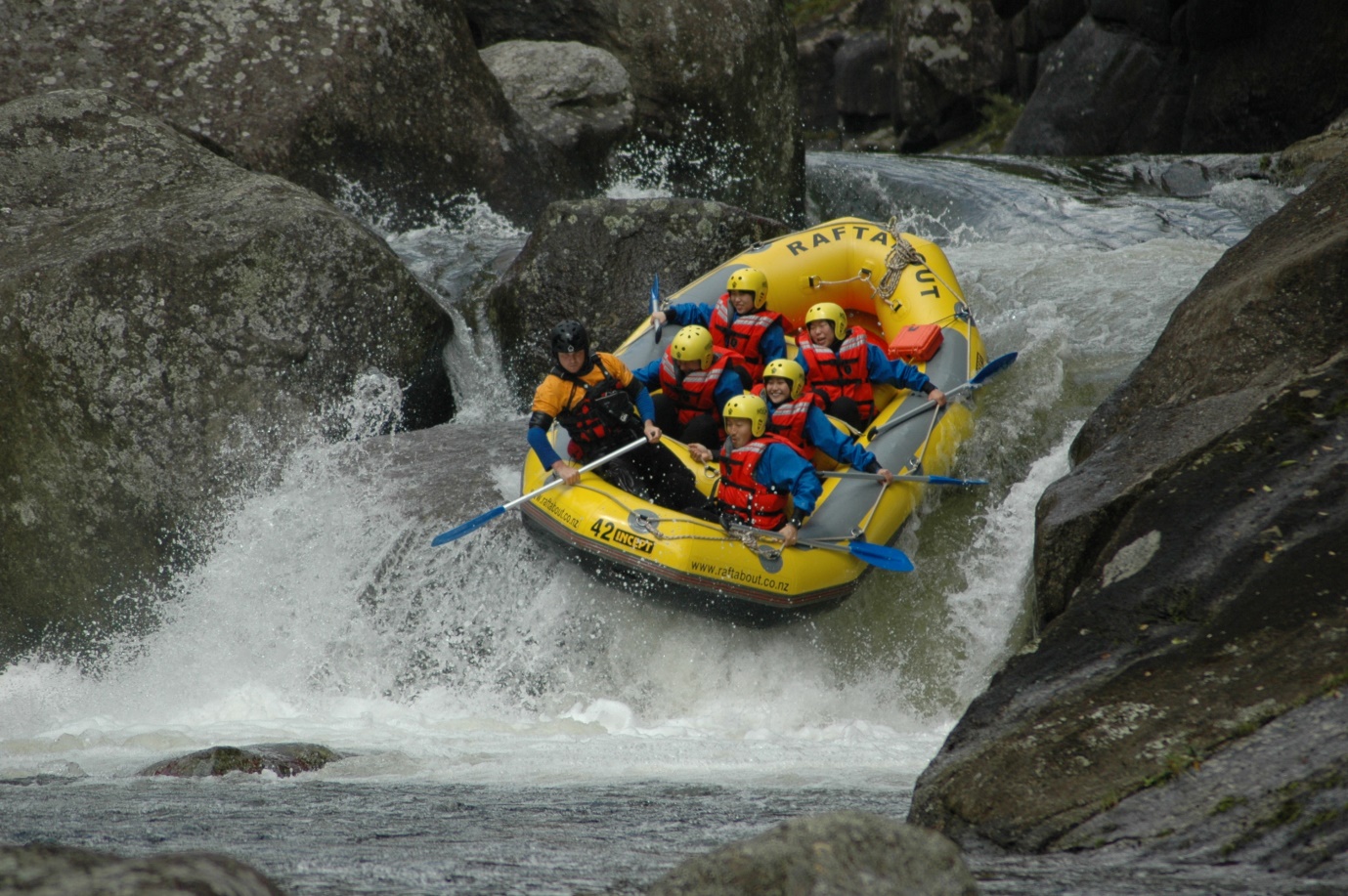 Rotoruas white water