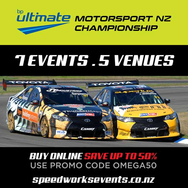 Speed Works Omega Sponsorship