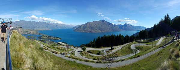 View of Luge Track Queenstown