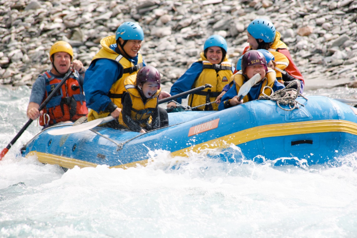 White water thrills